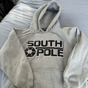 South Pole Light Gray Men's Hoodie